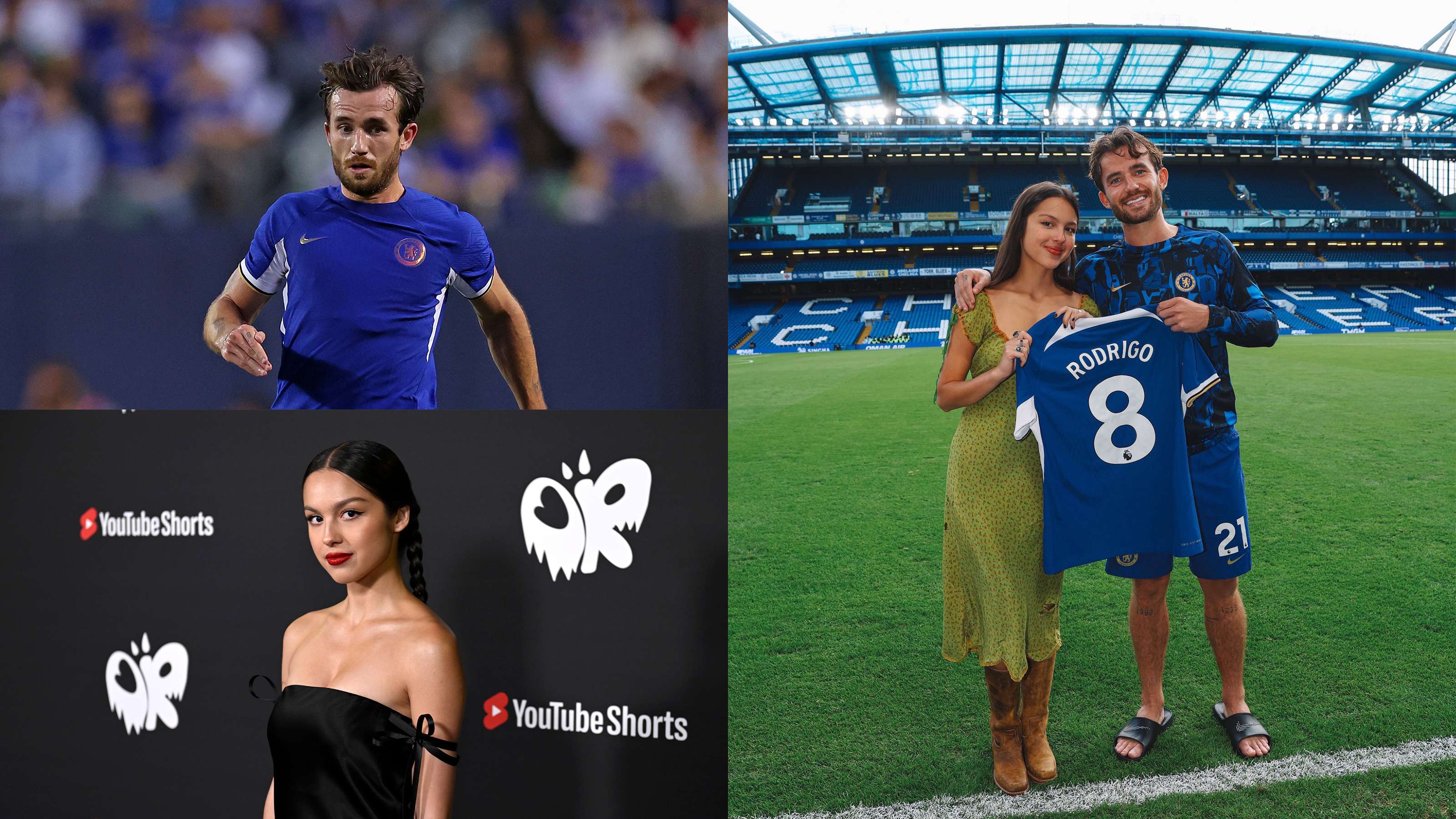 Olivia Rodrigo Ben Chilwell Stamford Bridge