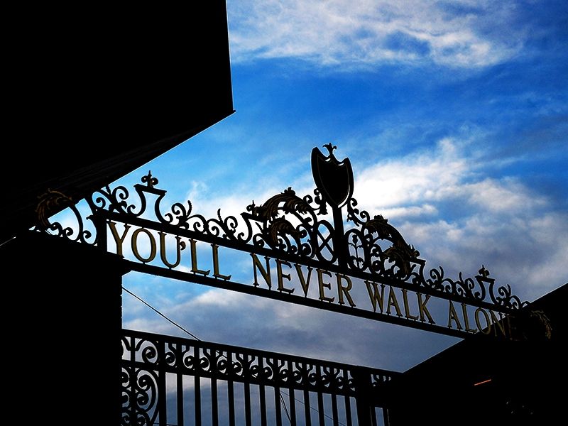 Liverpool, Anfield, You'll Never Walk Alone