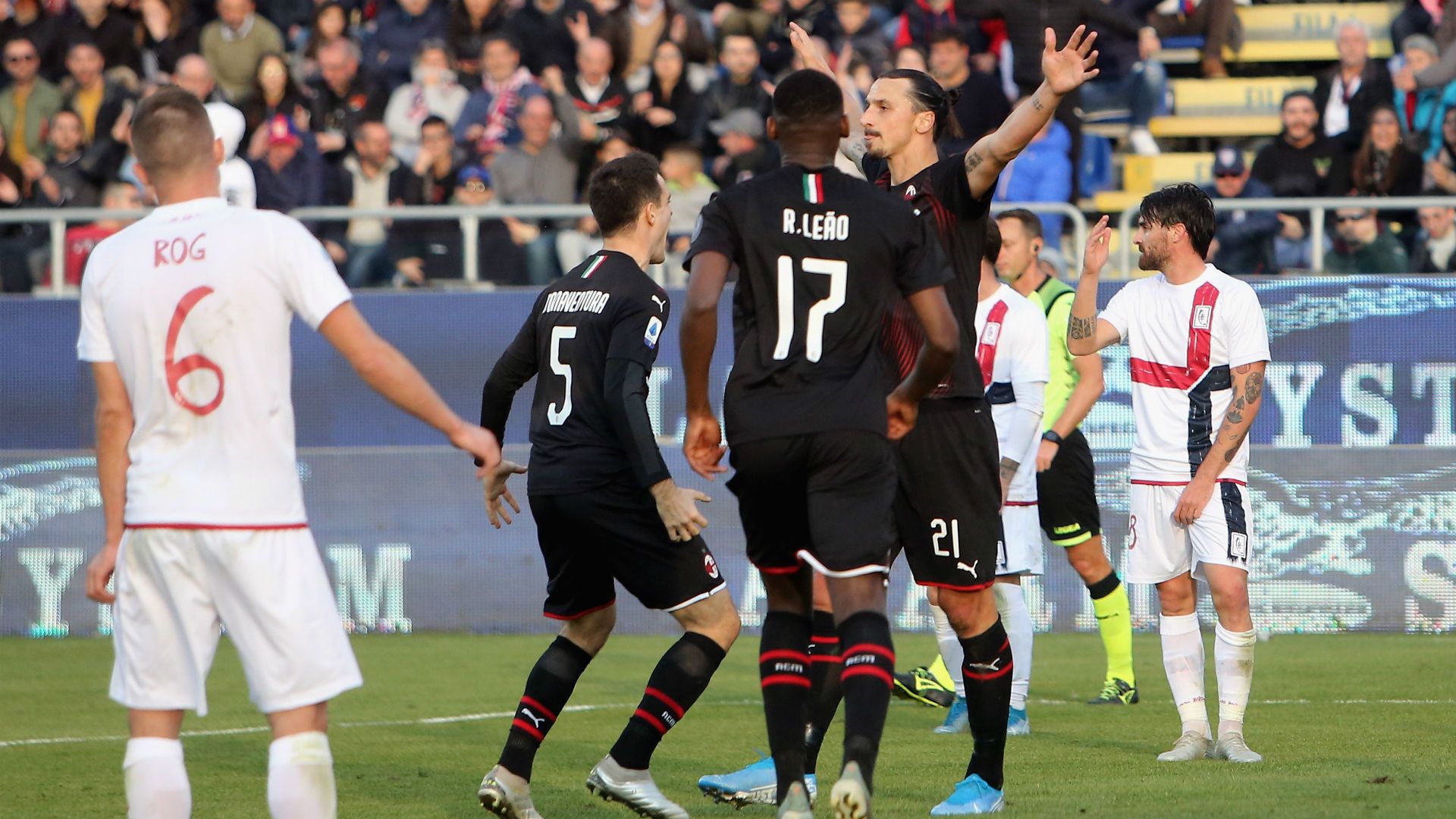 Zlatan Ibrahimovic Cagliari Milan