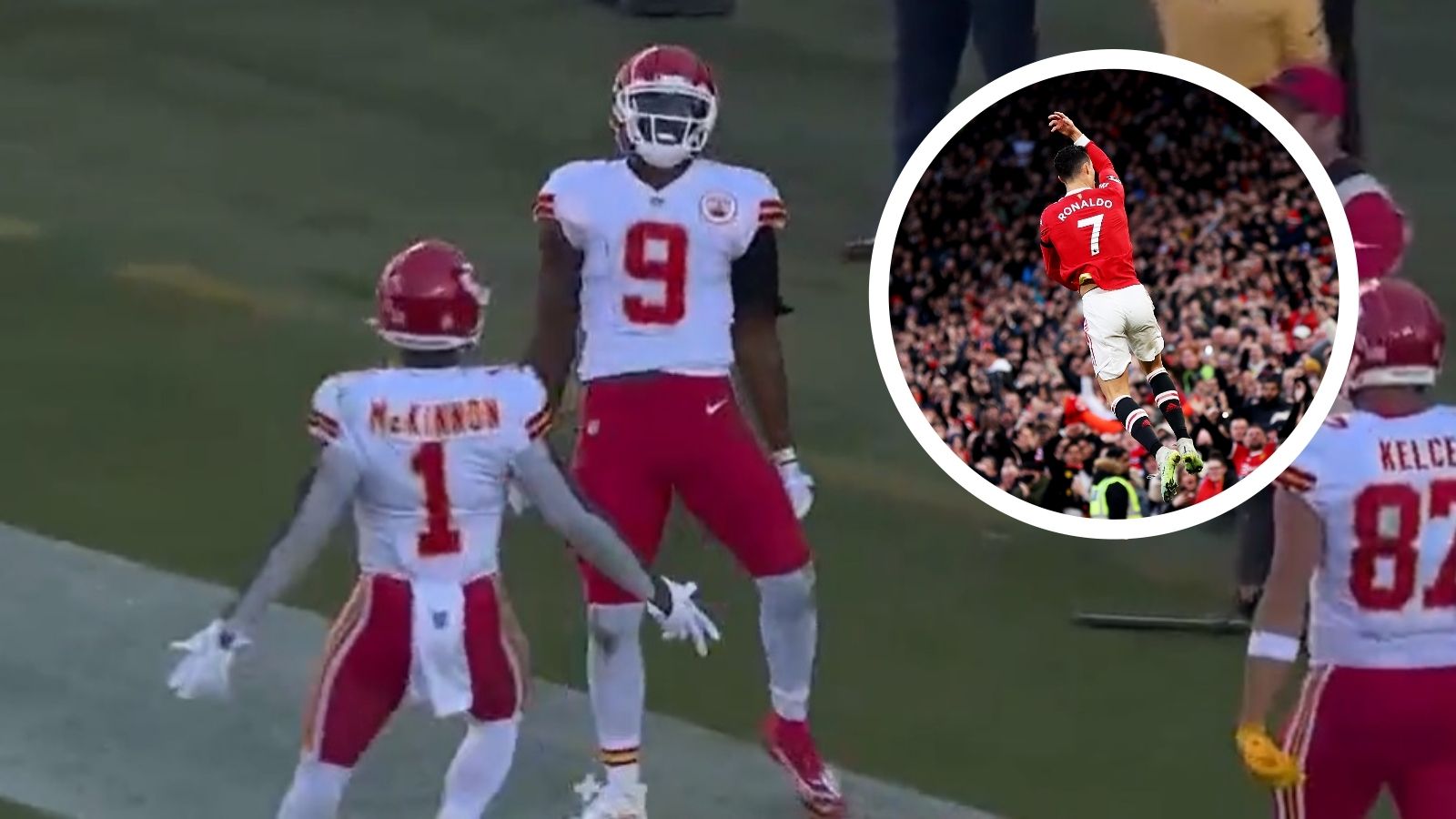 Juju Smith-Schuster, Cristiano Ronaldo GFX