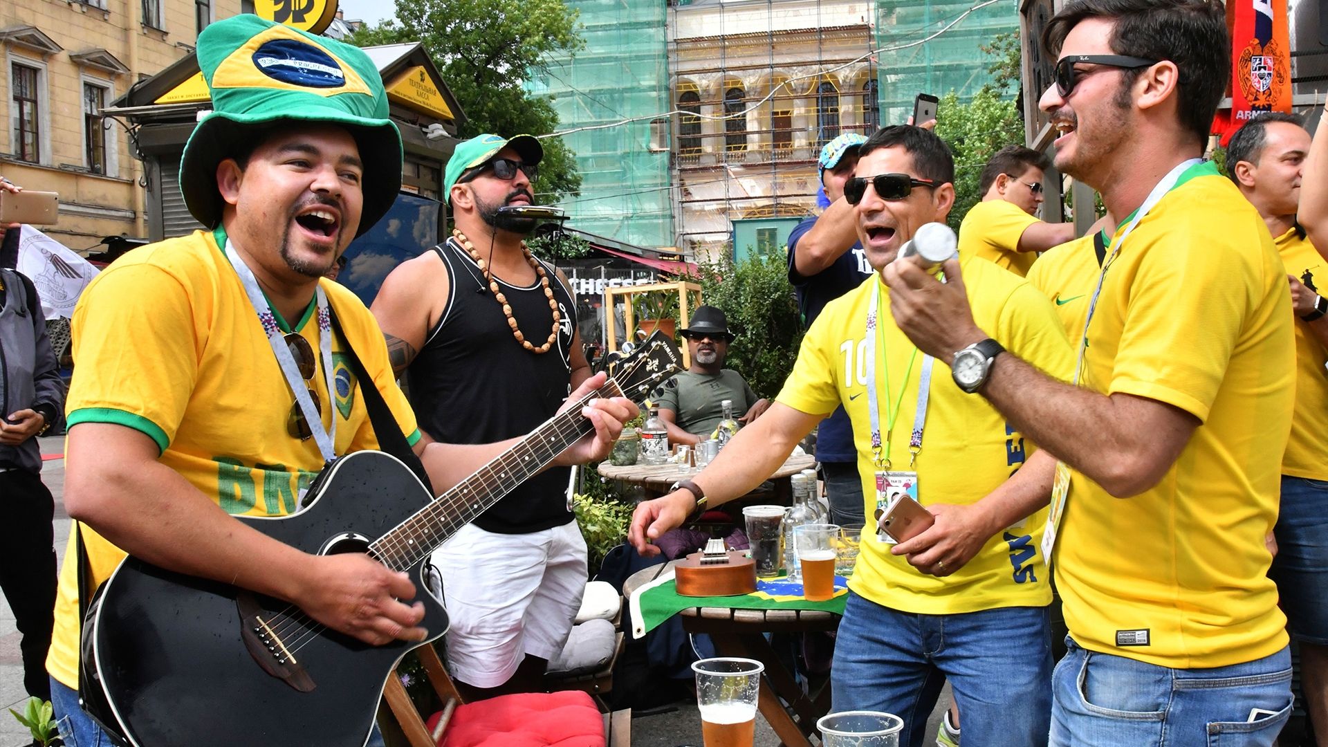 Torcida Brasil São Petersburgo Copa do Mundo 22 06 18