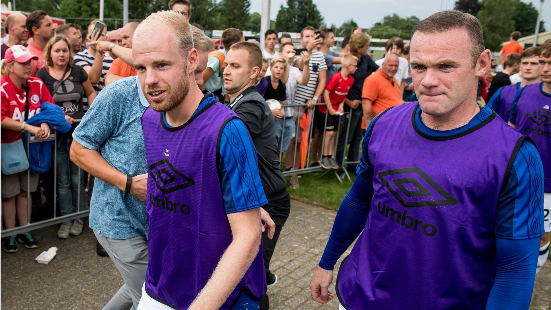 Davy Klaassen, Wayne Rooney, Everton - FC Twente, 07192017