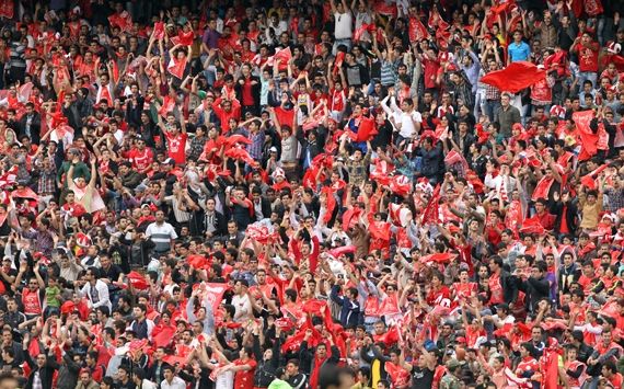 PERSEPOLIS SUPPORTERS AFC CHAMPIONS LEAGUE 17042012