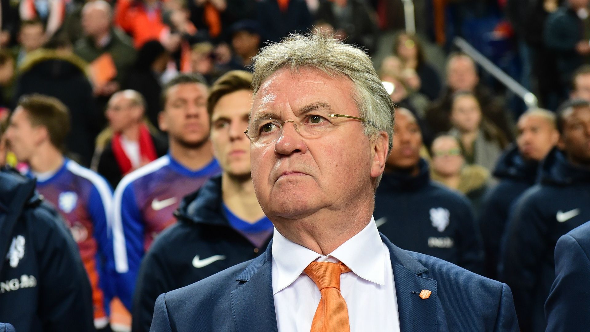 Guus Hiddink Netherlands Spain Friendly 03312015