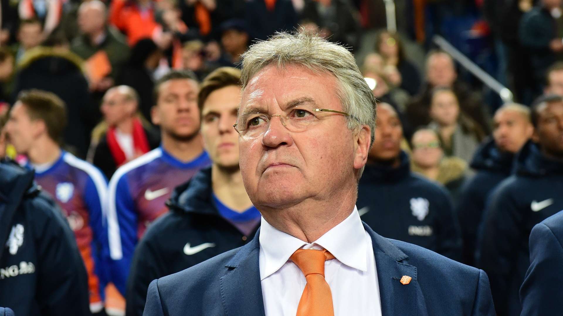 Guus Hiddink Netherlands Spain Friendly 03312015