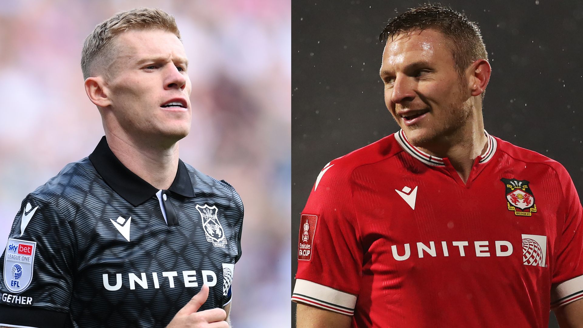 James McClean Paul Mullin Wrexham