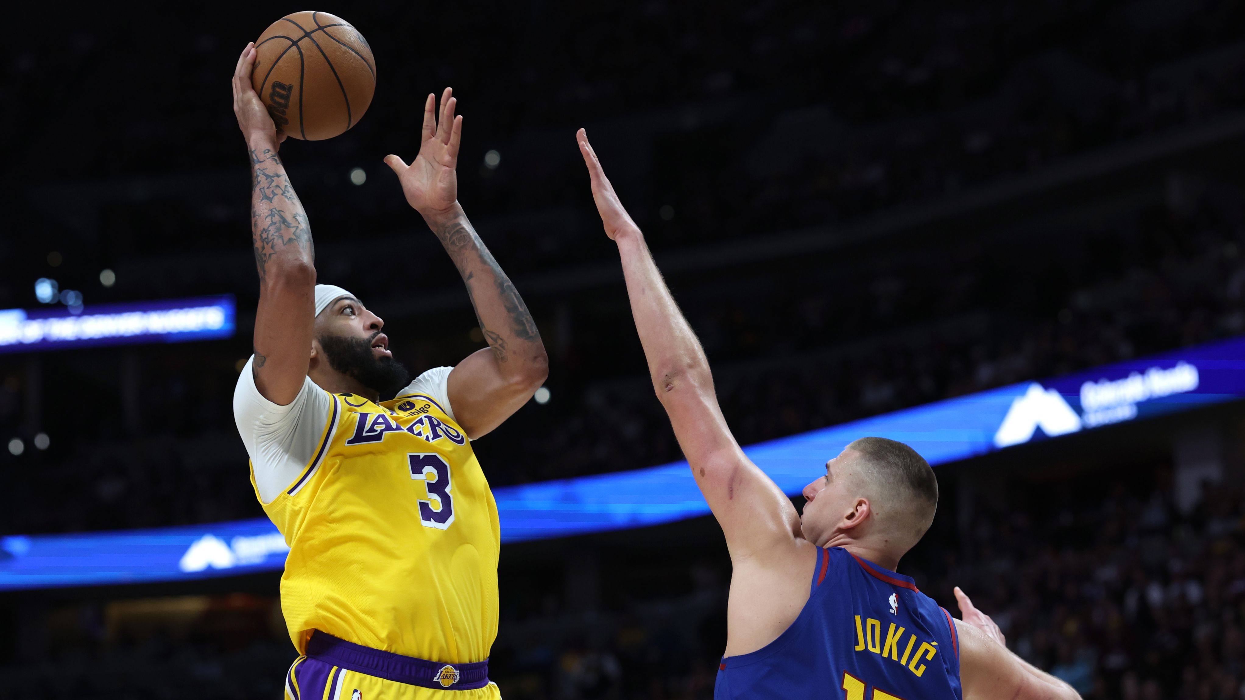 Anthony Davis Nikola Jokic NBA 2023