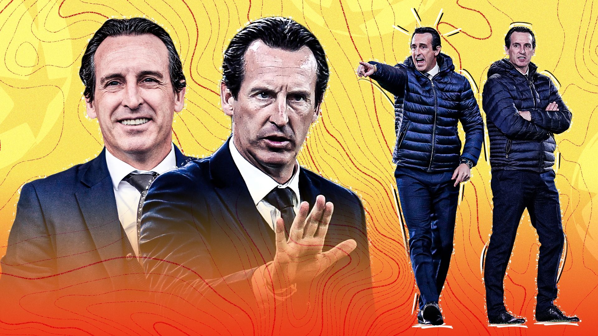 Unai Emery Villarreal Champions League 2021-22 GFX