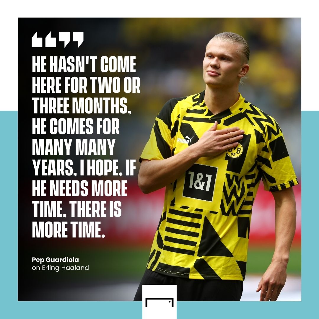 Erling Haaland quote GFX