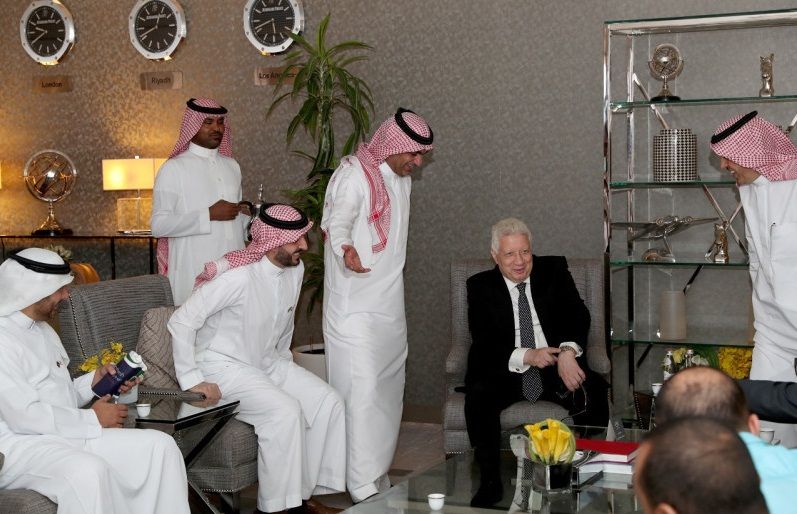 مرتضى منصور في السعودية