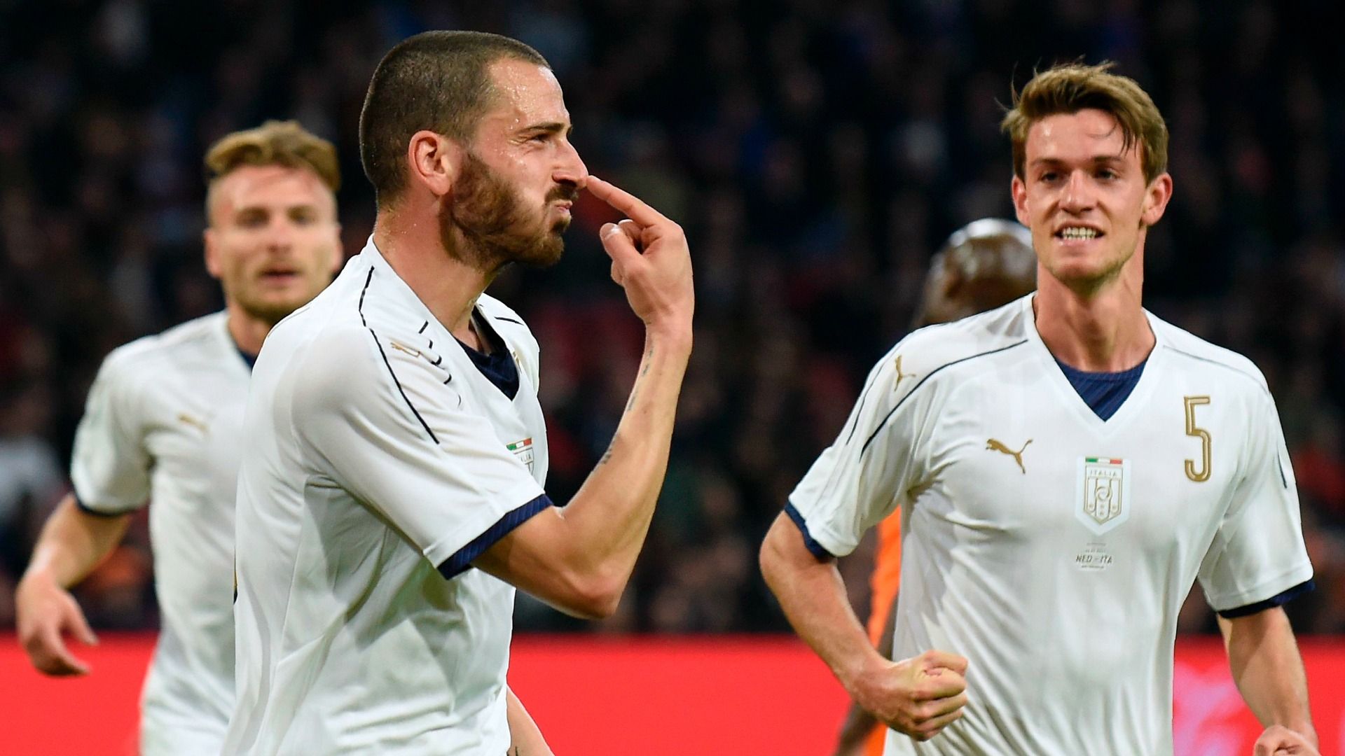 Leonardo Bonucci Ciro Immobile Daniele Rugani Netherlands Italy