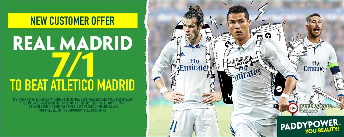 GFX Real Madrid Atletico Madrid enhanced betting