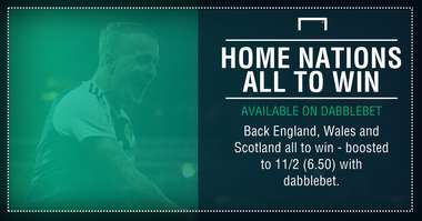 Home nations treble graphic
