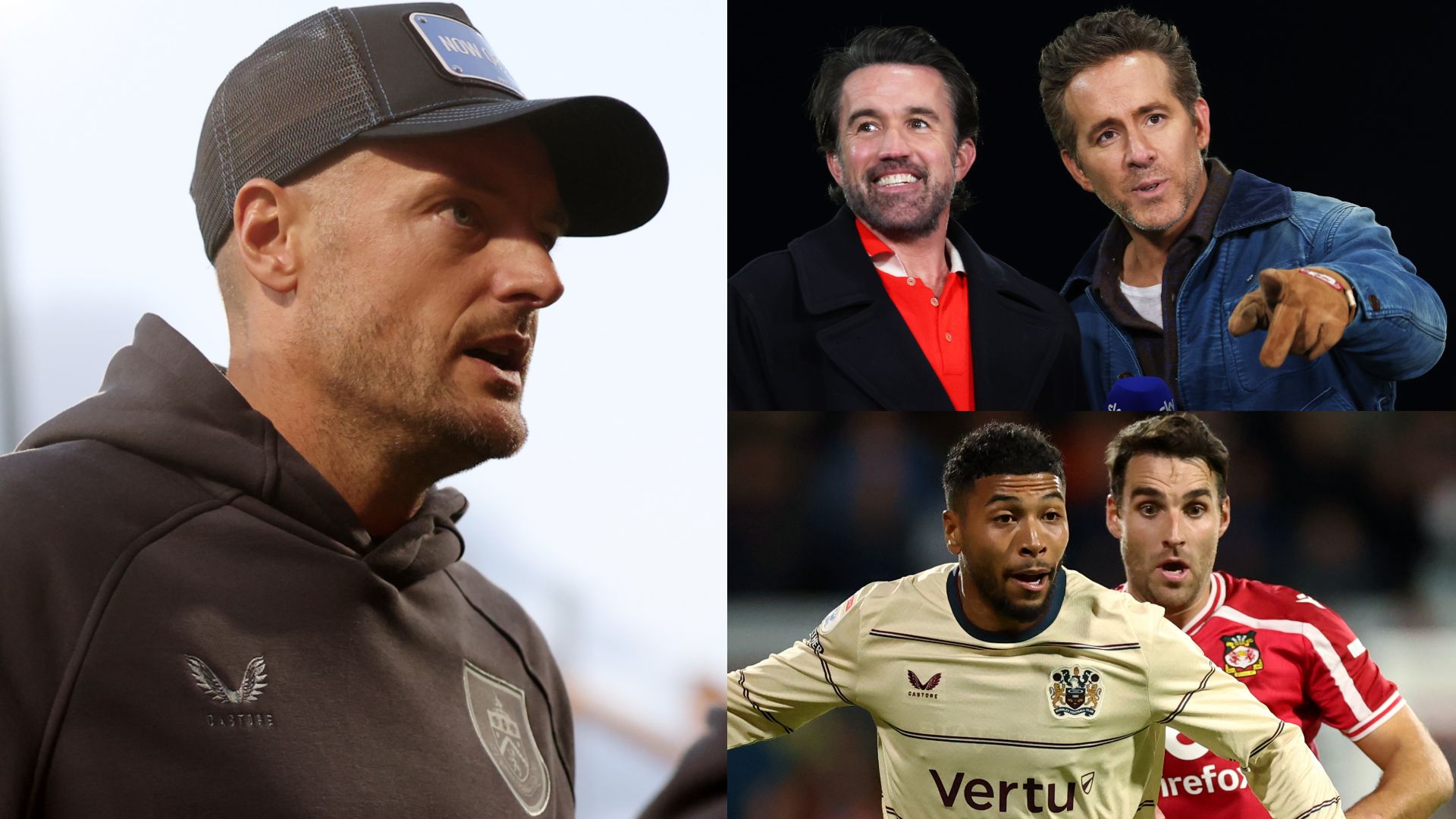 Jamie Vardy Ryan Reynolds Rob Mac Wrexham Burnley 2026