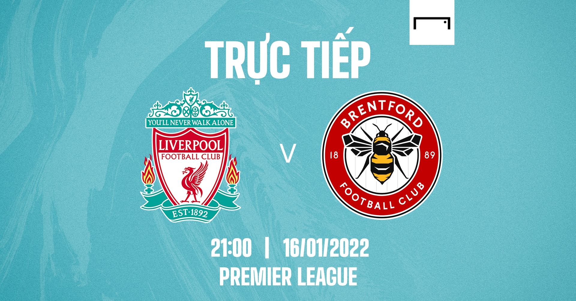 Live Liverpool vs Brentford 2021-22 Premier League GFX