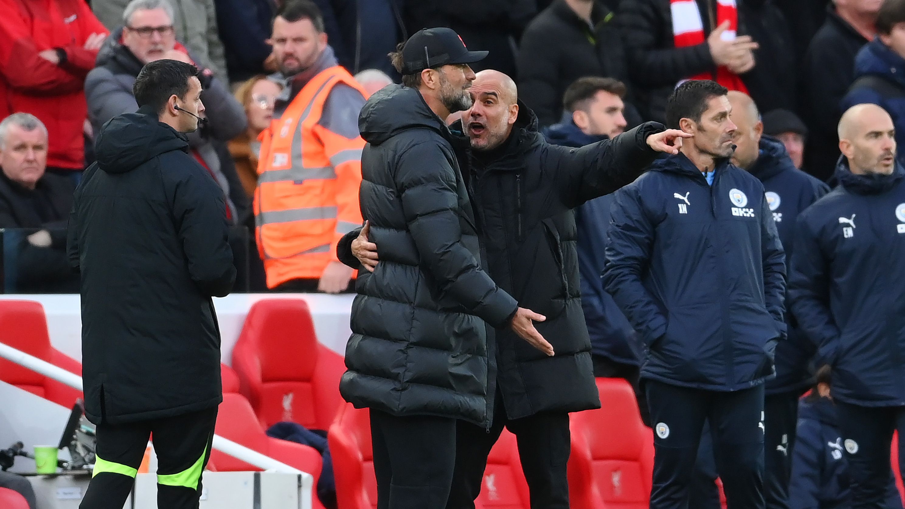 Jurgen Klopp Pep Guardiola Liverpool Manchester City 2022-23