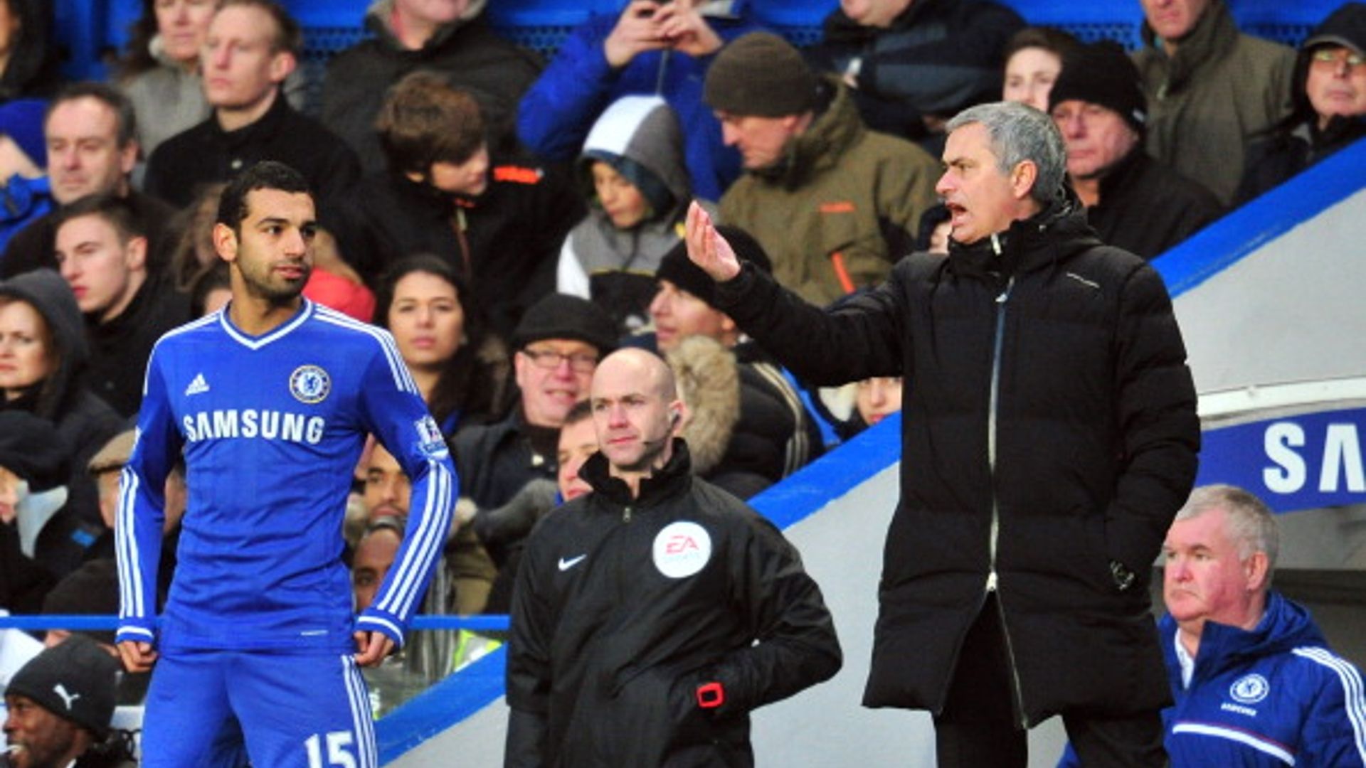 Mourinho - salah  - chelsea 2014