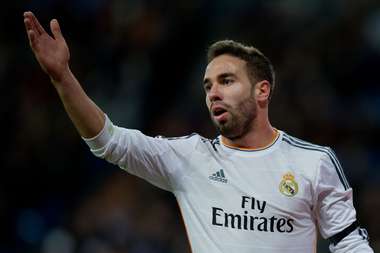 Real Madrid full-back Dani Carvajal