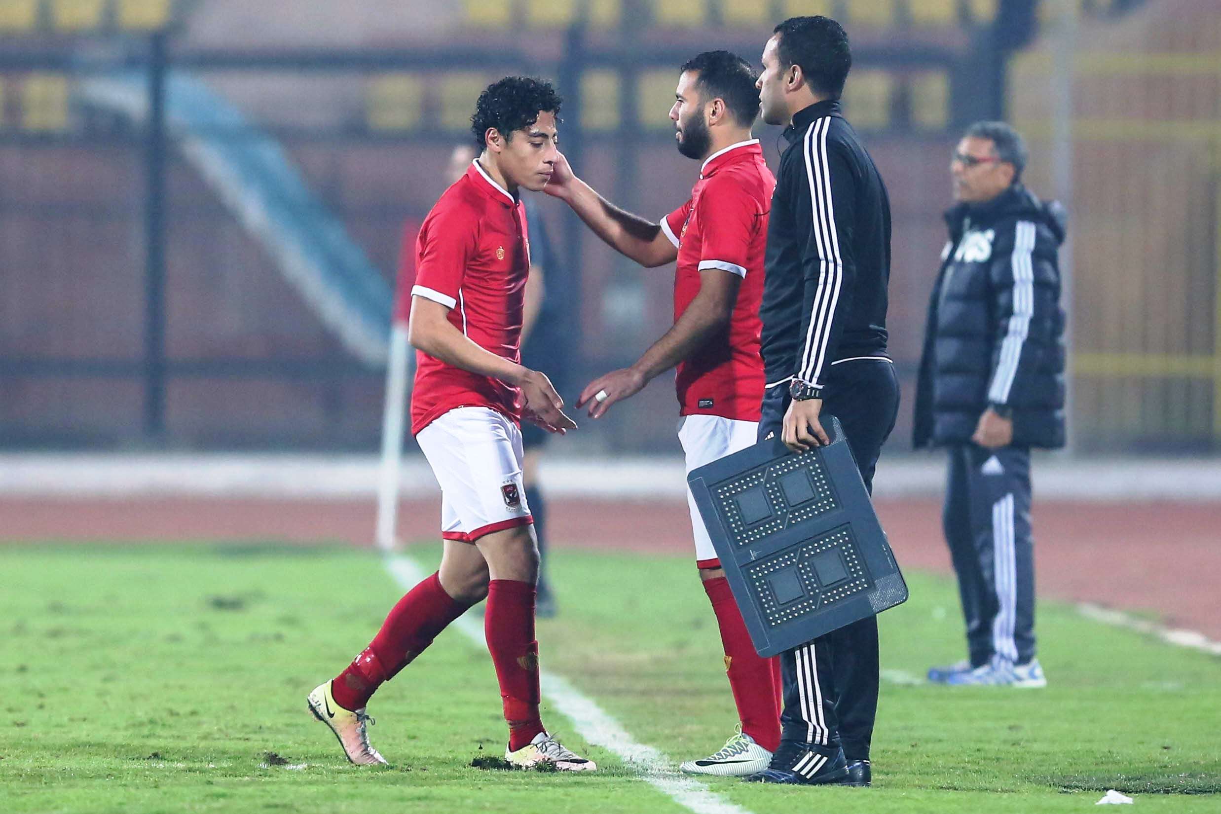 Akram Tawfik - Emad Moteab - Al Ahly v Aluminium Nag Hammadi - 22-12-2016