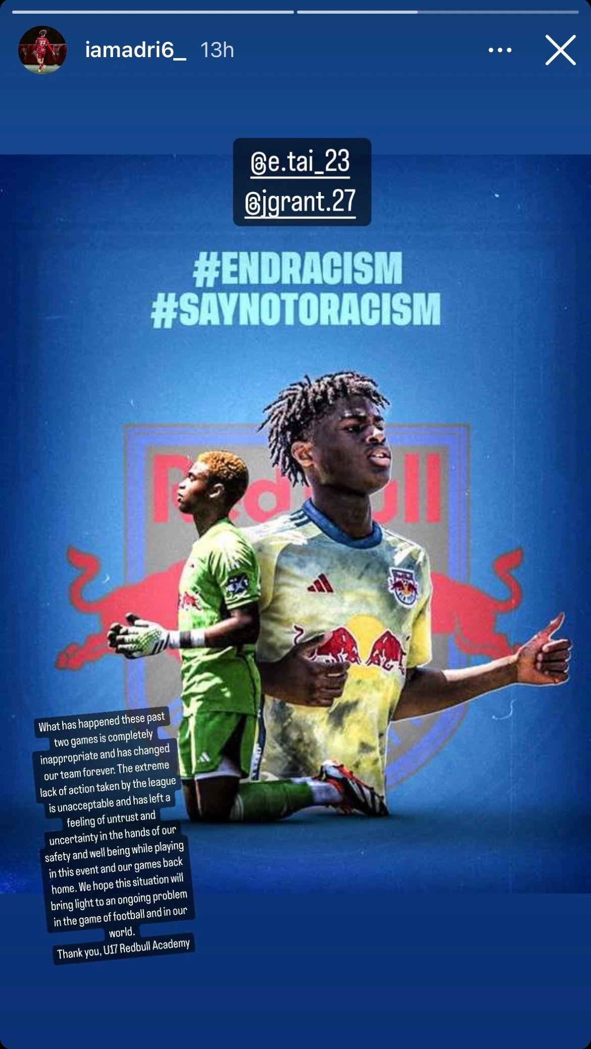 Adri Mehetmi NRYB Insta post