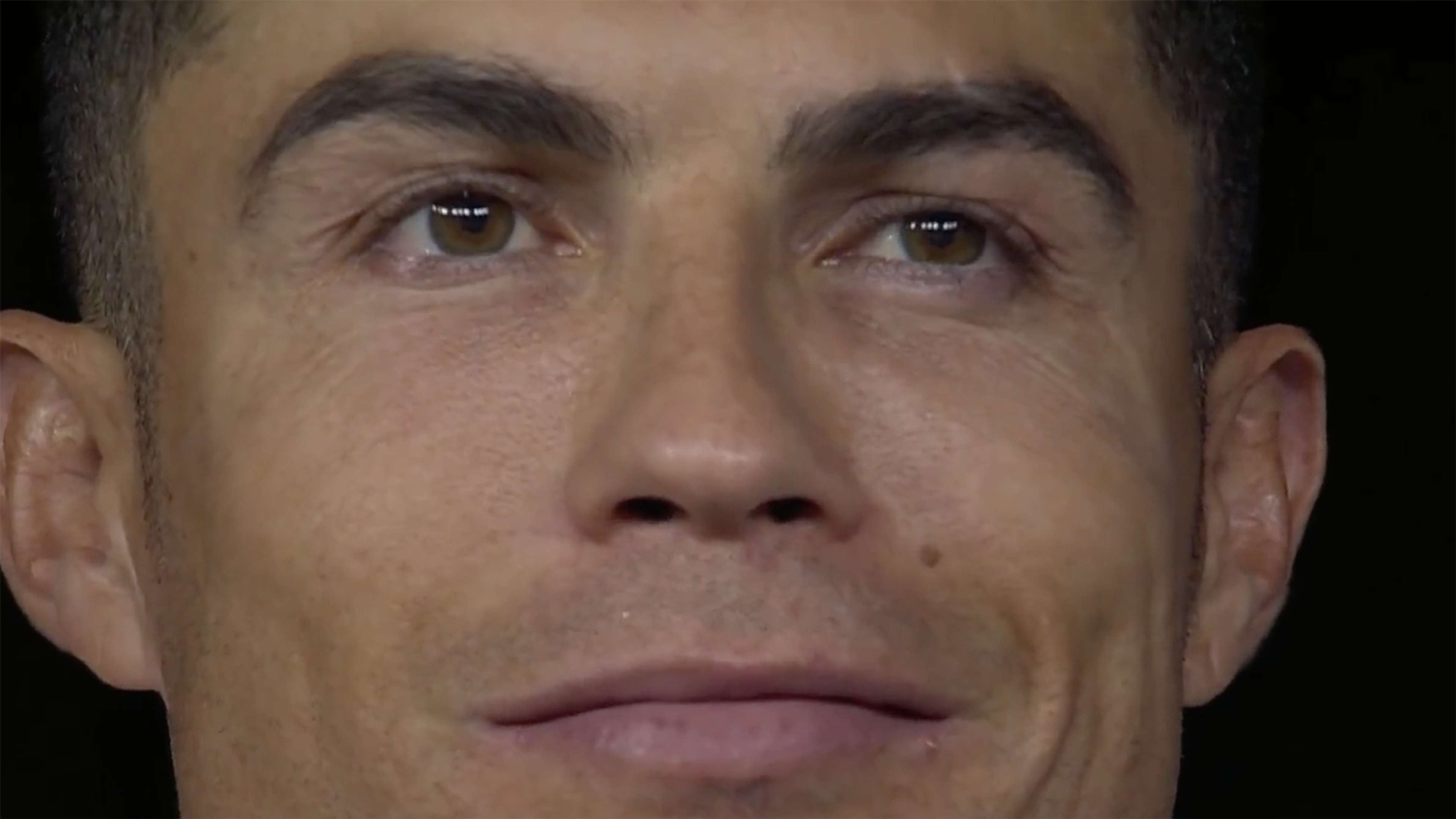 Ronaldo smirk screenshot
