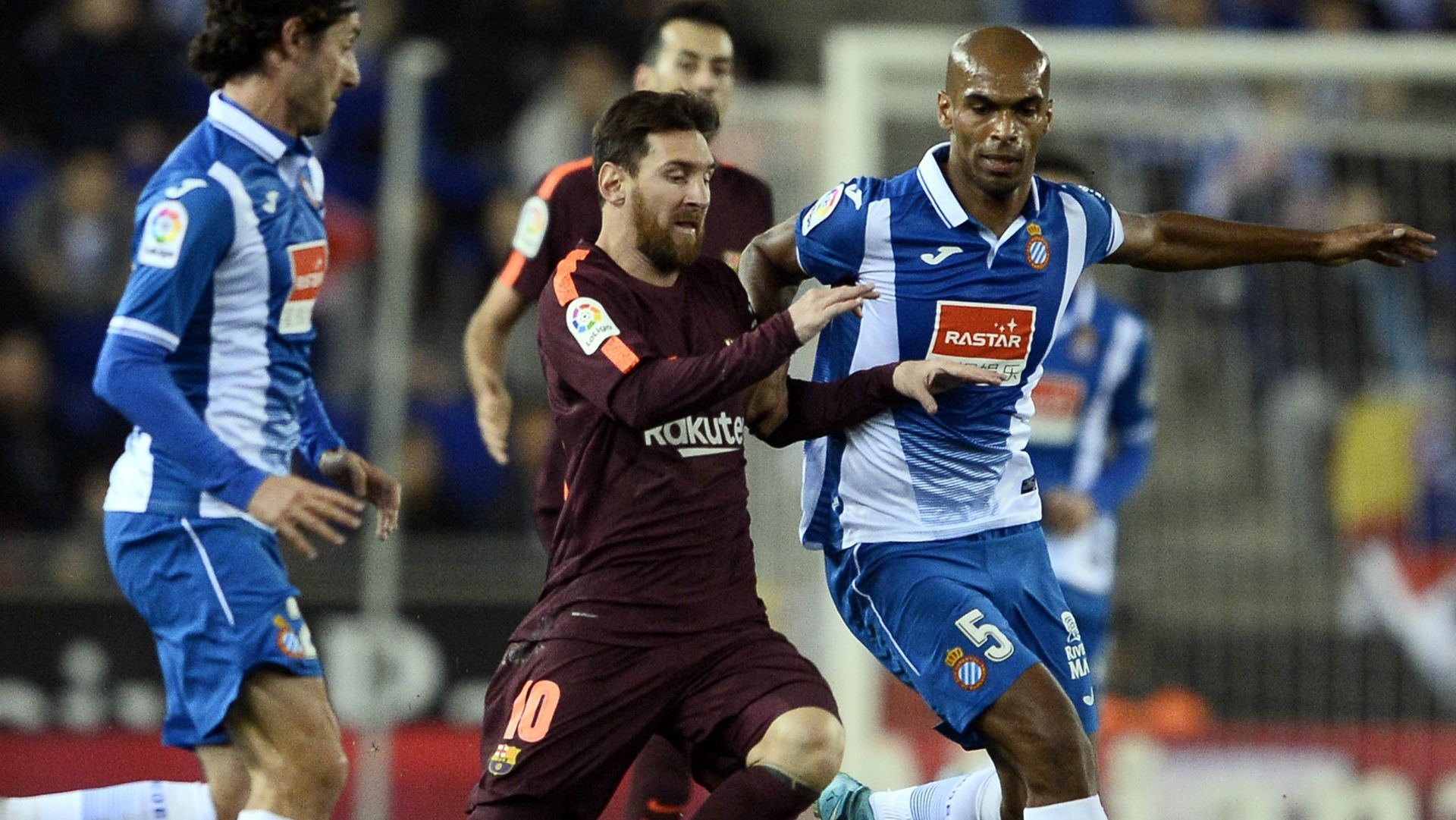 Lionel Messi Naldo Barcelona Espanyol