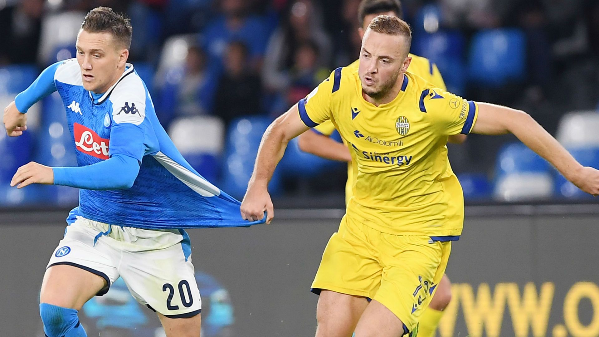 Napoli Hellas Verona Zielinski Rrahmani