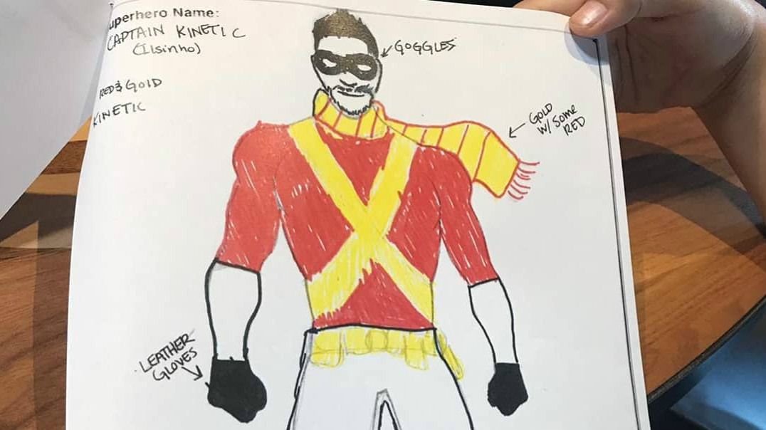 Desenho homenagem - Ilsinho - 08/10/2018