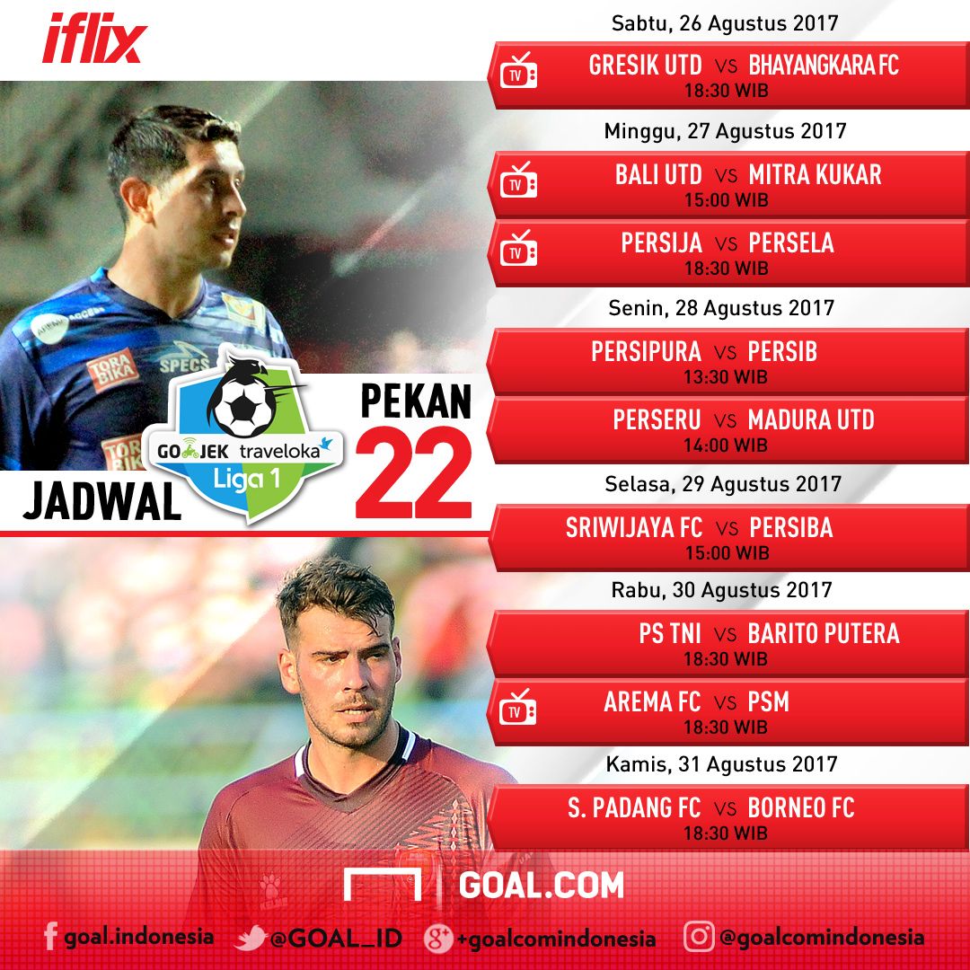 Iflix - Jadwal Pekan 22