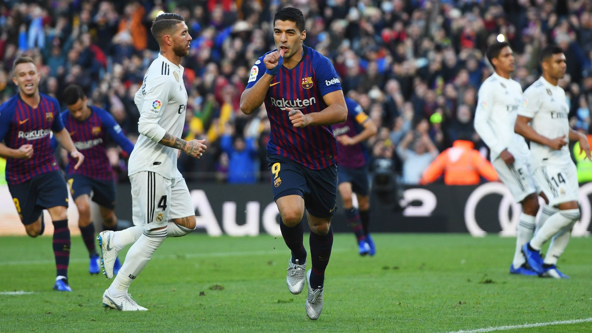 Luis Suarez Barcelona Real Madrid 28102018