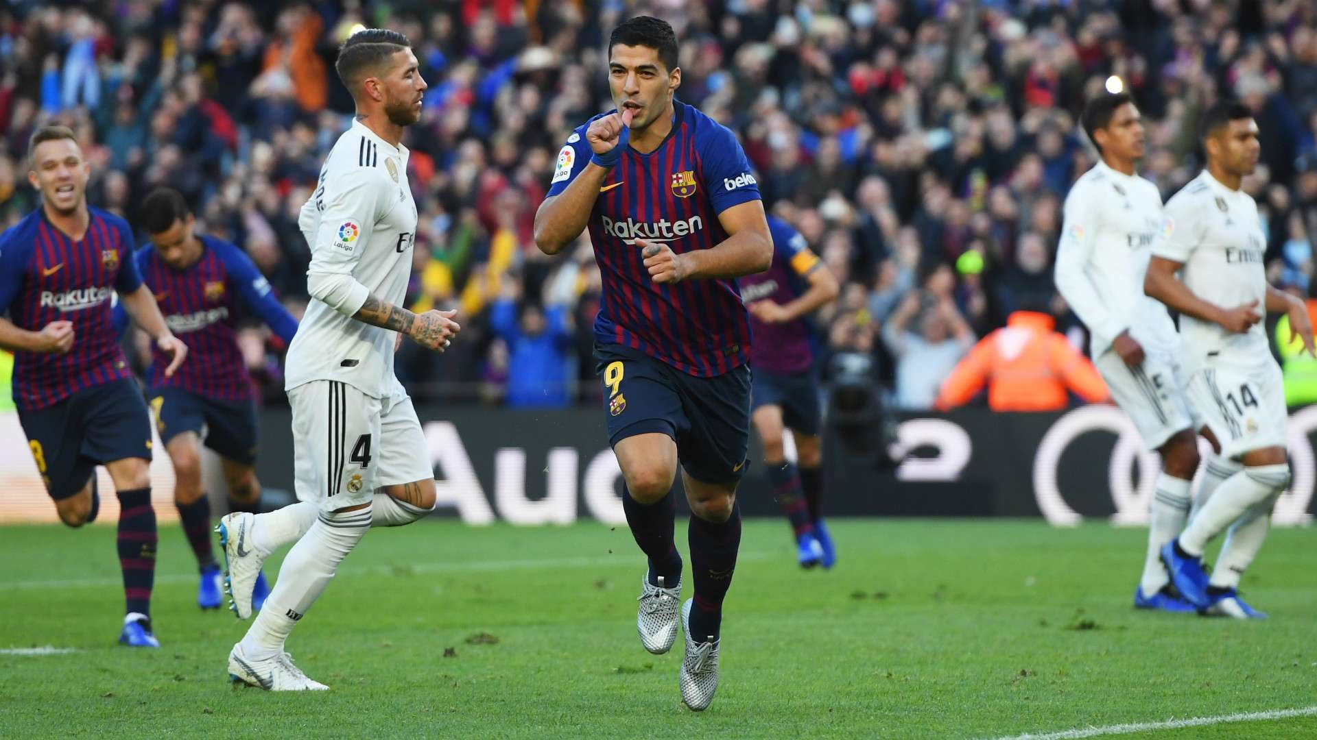 Luis Suarez Barcelona Real Madrid 28102018