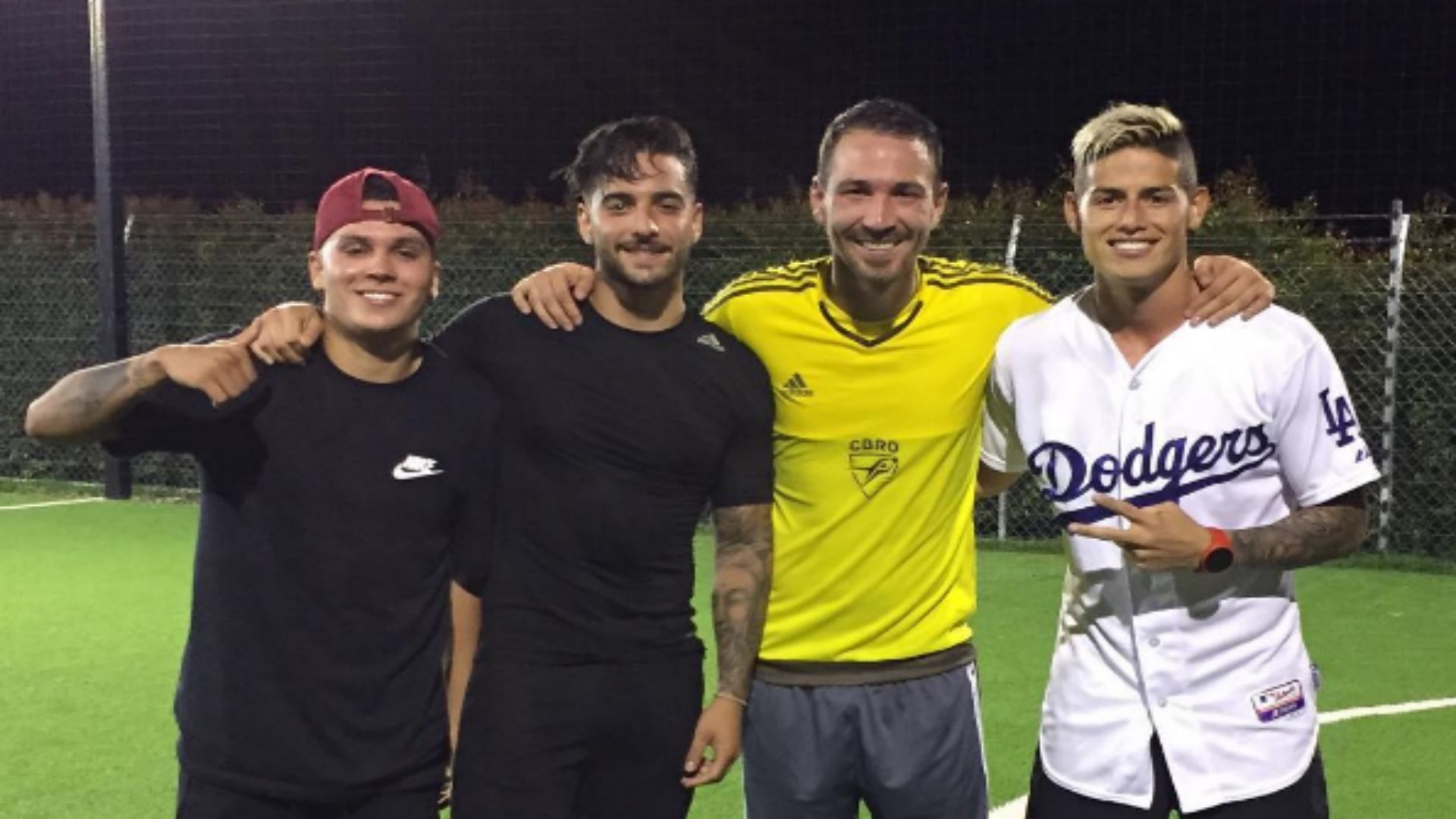 James, Quintero, Maluma Colombia