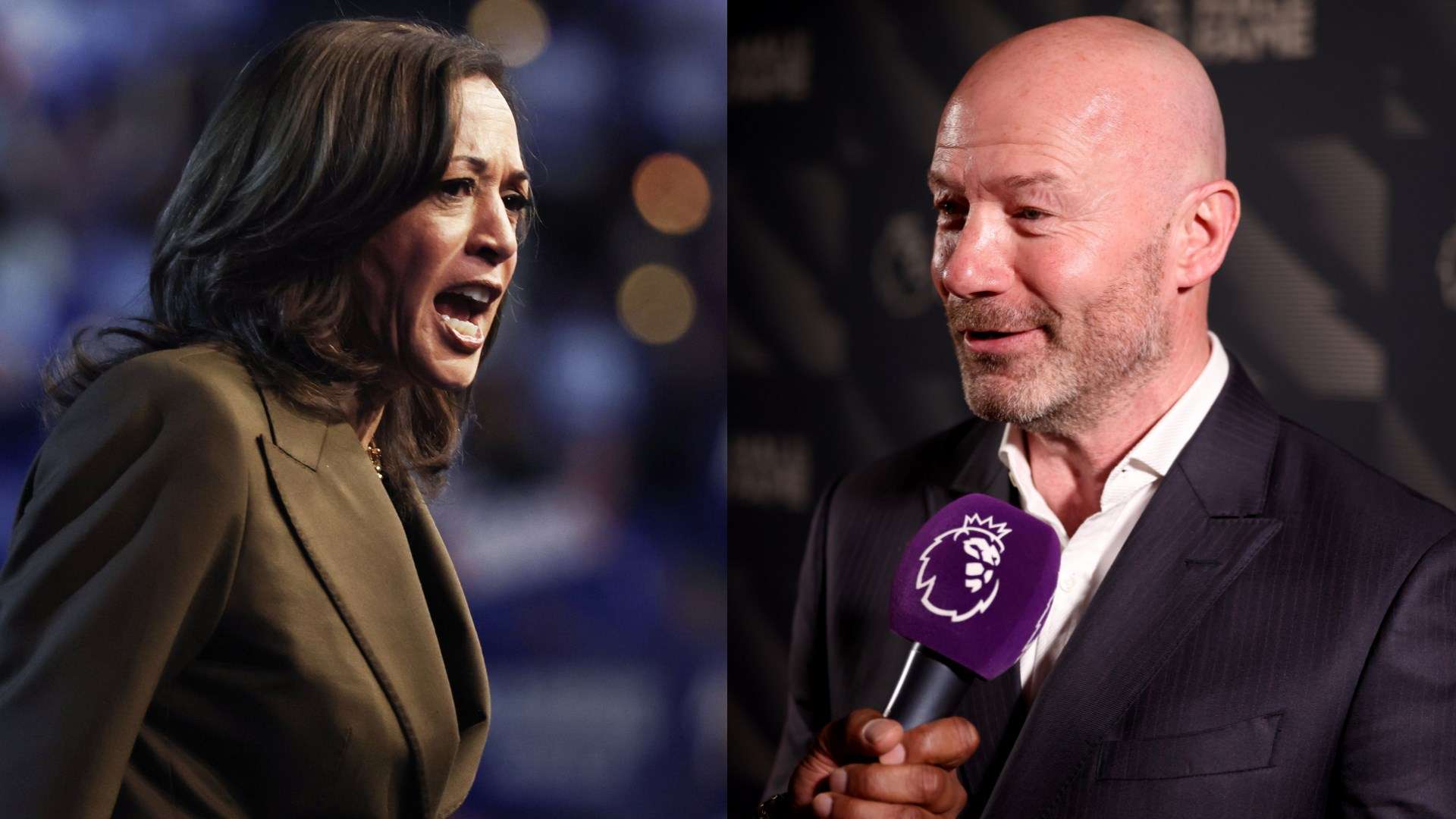 Kamala Harris Alan Shearer