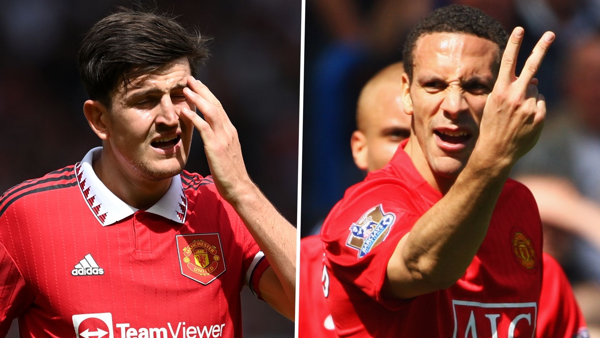 Harry Maguire Rio Ferdinand