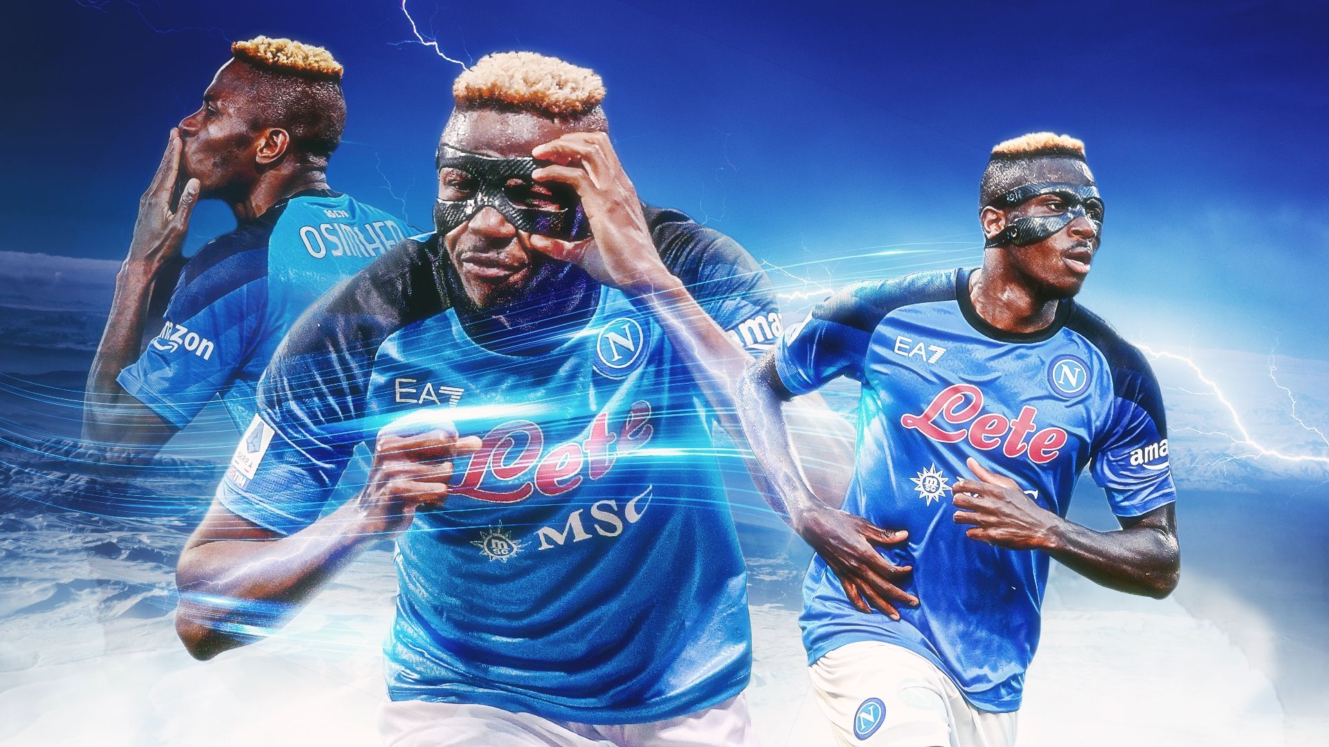 Victor Osimhen Napoli 2022-23 GFX HIC 16:9