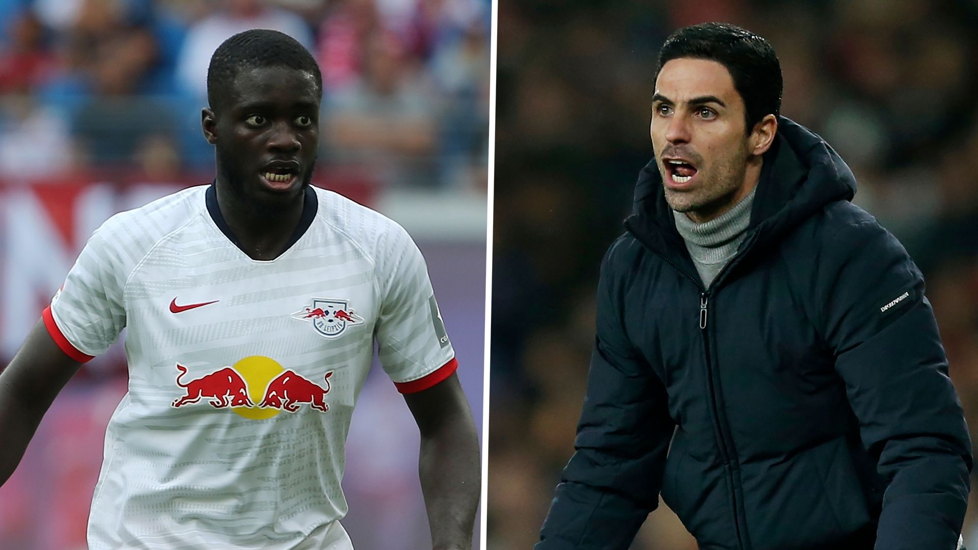 Upamecano Arteta RB Leipzig Arsenal