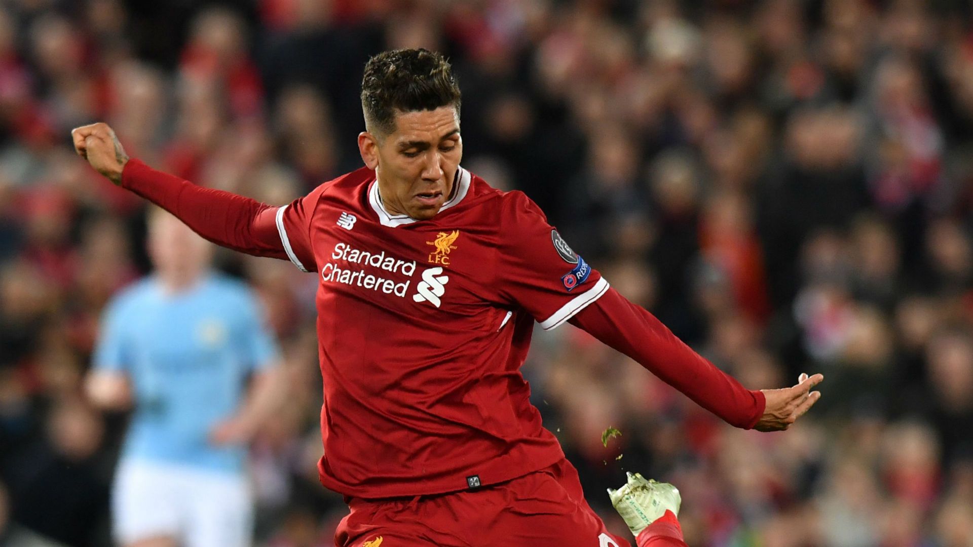 Roberto Firmino Manchester City Liverpool Champions League 04 04 2018