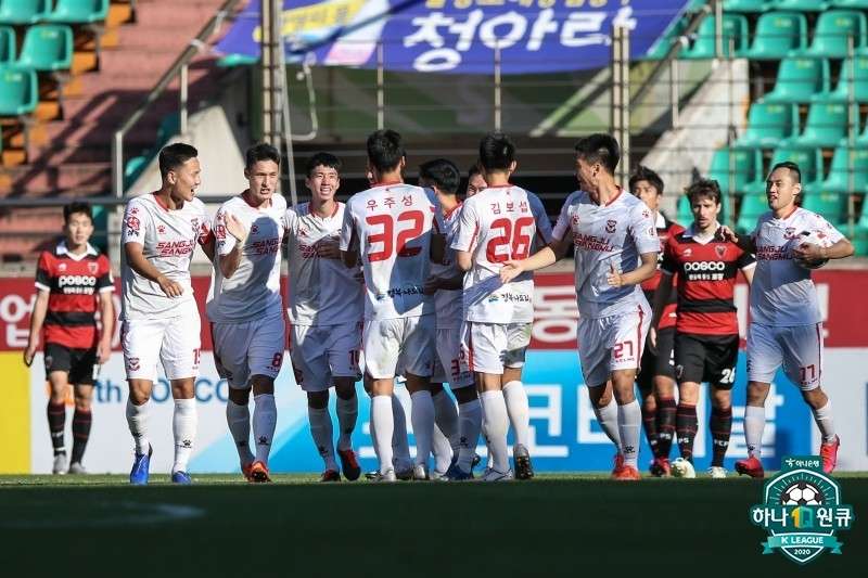 상주 상무 득점