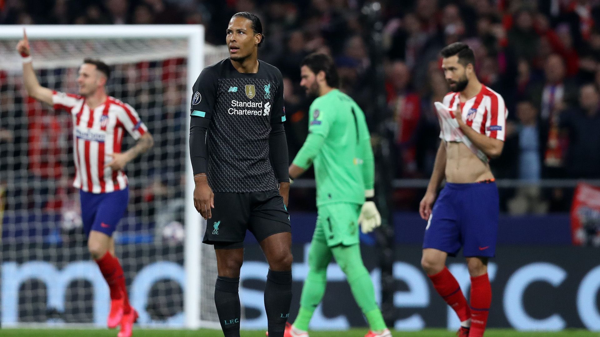 Van Dijk Atletico Madrid Liverpool Champions League