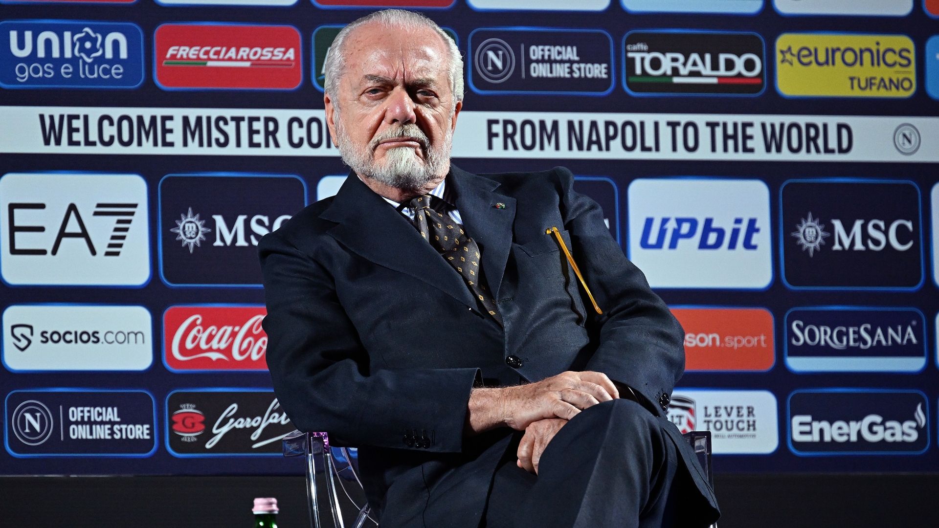 Aurelio De Laurentiis Napoli chairman 2024
