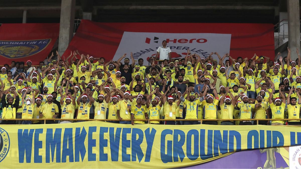 Chennaiyin Kerala Blasters fc Manjappada