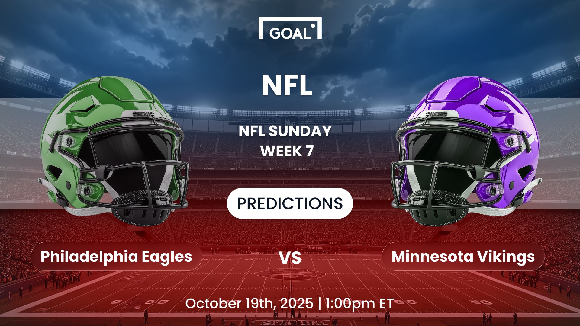 Eagles vs Vikings Predictions
