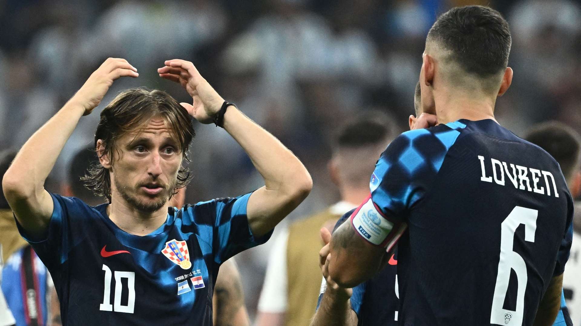 Luka Modic Dejan Lovren Croatia World Cup 2022