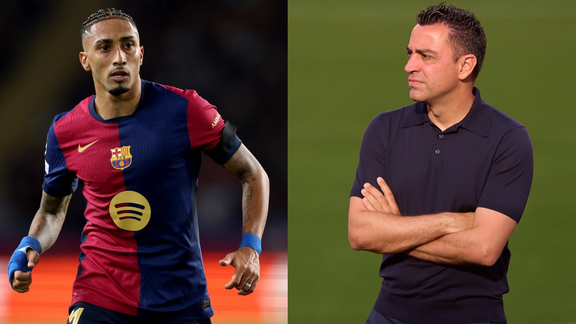 'I couldn't believe it' - Raphinha says Xavi didn't 'trust' him as Barcelona star explains explosive incident after being substituted against Man Utd | Goal.com UK