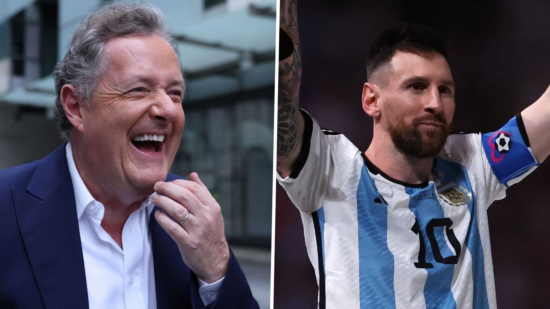 Piers Morgan Messi