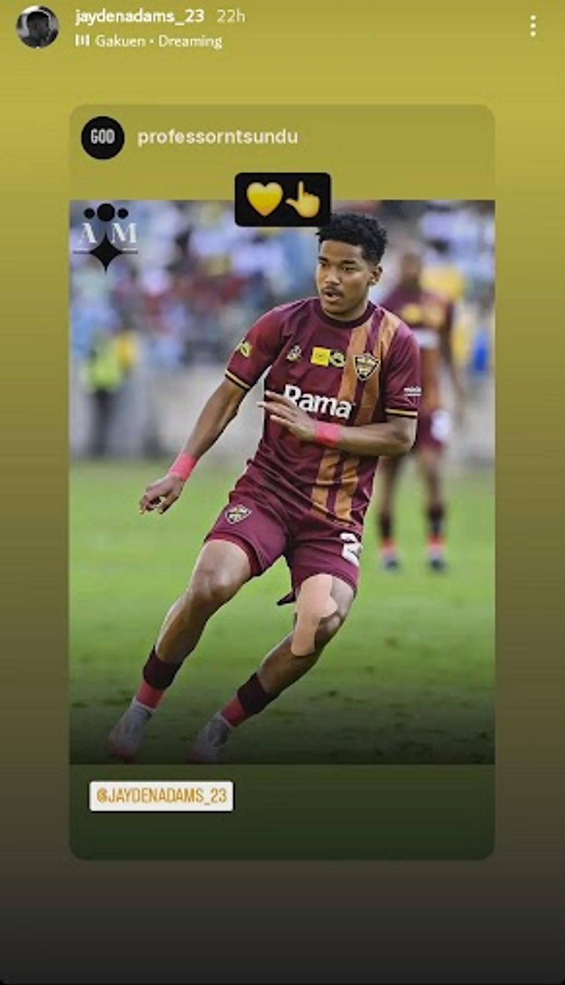 Jayden Adams screenshot