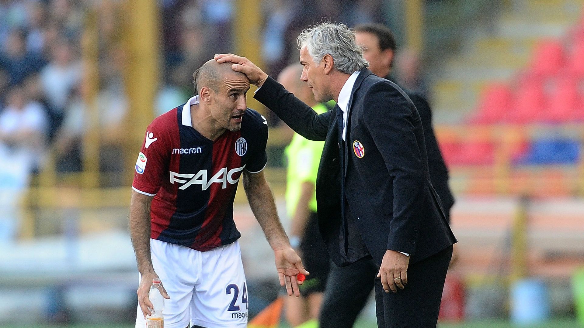Rodrigo Palacio, Roberto Donadoni, Bologna, Serie A, 15102017