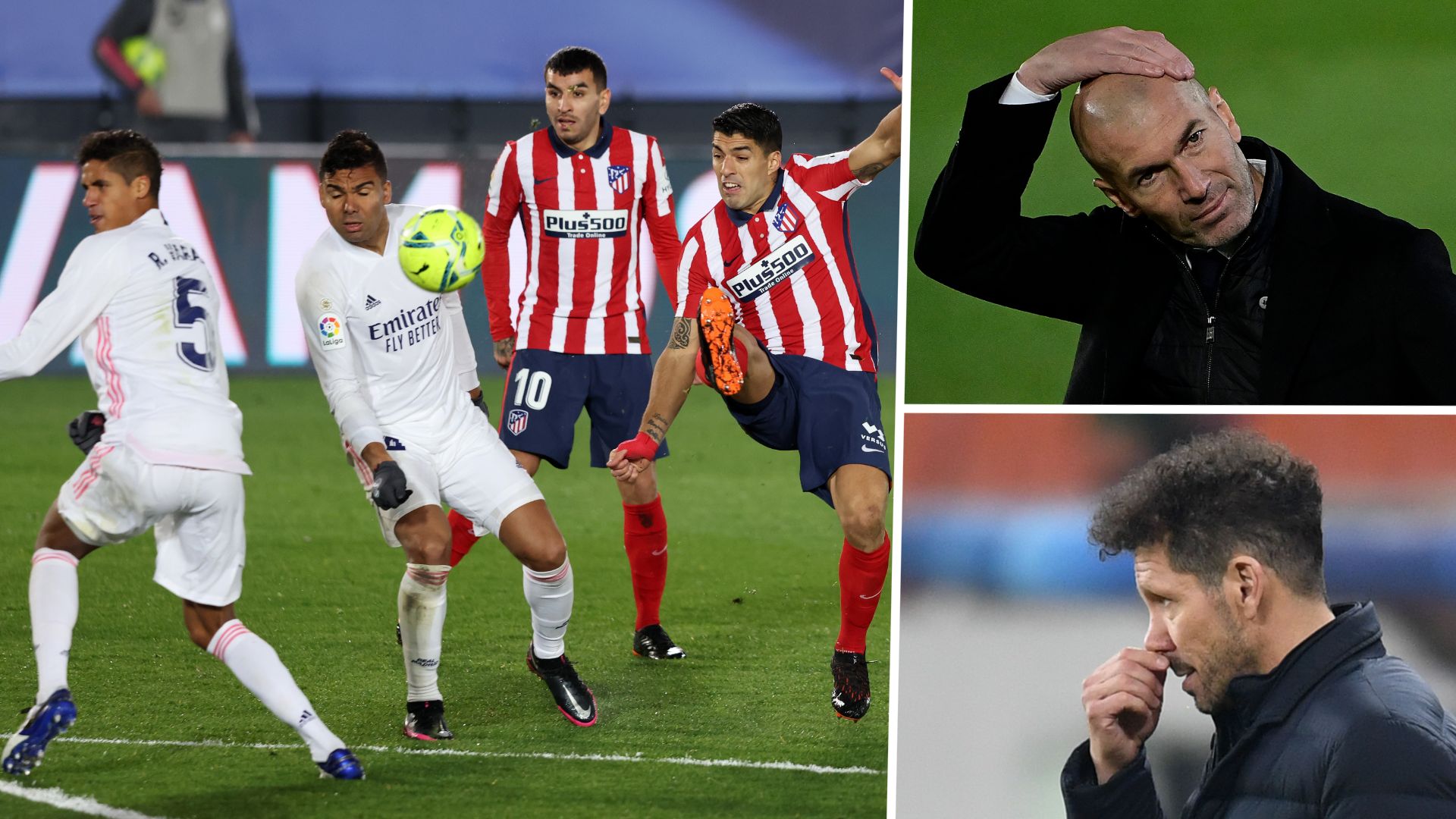 Zidane, Simeone, Real Madrid, Atletico Madrid