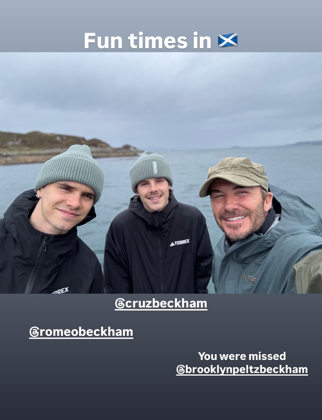 David Beckham Instagram