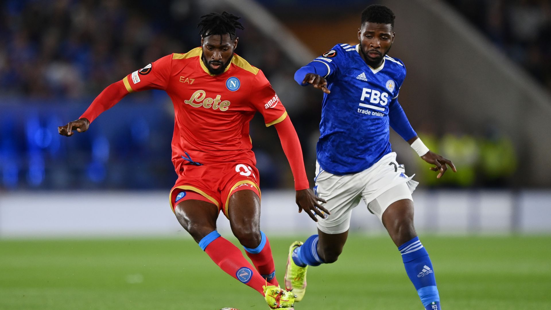 Zambo Anguissa Kelechi Iheanacho Leicester Napoli Europa League